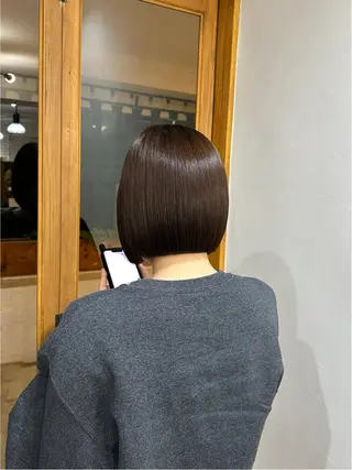 ショート 【縮毛矯正＆髪質改善 特化】/川上 結愛のヘアスタイル