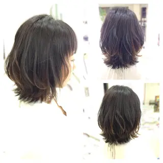 ミディアム Hair VERDEのヘアスタイル