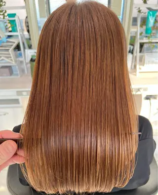 セミロング カラー 🥇メンズ特化 伊東輝のヘアスタイル