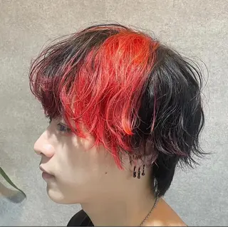 ショート カラー メンズ 🖤Ayumi🖤 メンズ特化❤️‍🔥のヘアスタイル