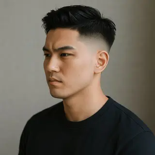 ショート メンズ THE SUITS  BROTHERS 金山所属・坂口 敬志朗のヘアスタイル