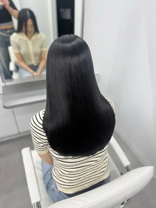 ロング カラー パーマ 🕯コバ/レイヤー/ 美髪縮毛🕯のヘアスタイル