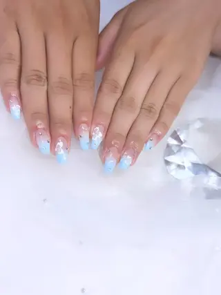 ネイル 🩵liru Haru🩵のネイルデザイン