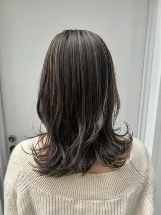 セミロング カラー GrandStory SHIBUYA所属・卒業式お呼ばれ🕊️ ヘアセット✴︎ミキのヘアスタイル