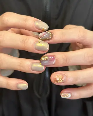 ネイル kiii.__ ✴︎*のネイルデザイン