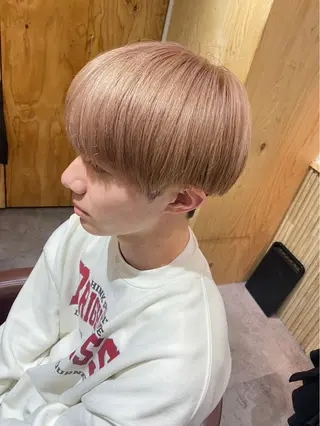 カラー メンズ 雪音/美髪縮毛矯正 /ニュアンスパーマのヘアスタイル