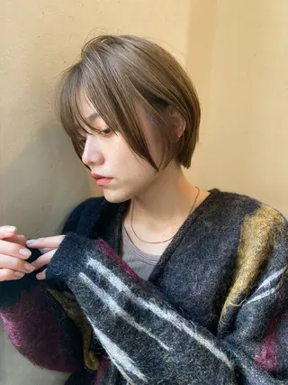 ショート カラー 宮城 良太のヘアスタイル