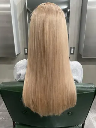 ロング カラー 💘MICOTO藤沢 髪質改善ブリーチ💘のヘアスタイル