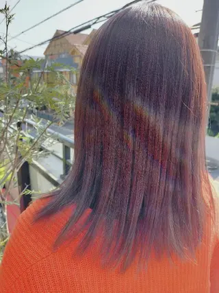 カラー セミロング Hair Amaz! ～髪質改善～ 二子玉川所属・tomo     のヘアスタイル