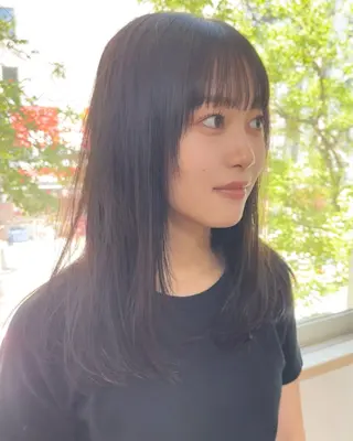 ミディアム 園田 渉 ◤SHIKIO◢のヘアスタイル