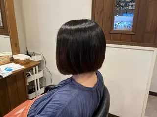 ショート 馬場 麻奈美のヘアスタイル