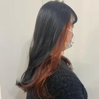ロング カラー 🪭risa 暖色/レイヤー🪭のヘアスタイル
