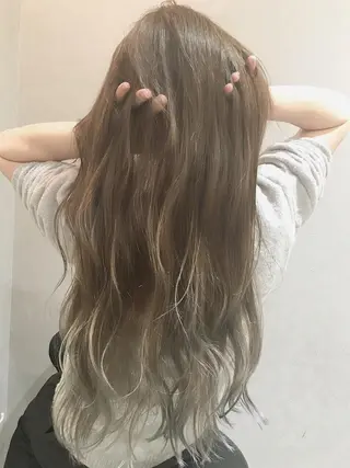 ロング カラー ヘアアレンジ 指名支持率NO.1 スタイリストのヘアスタイル