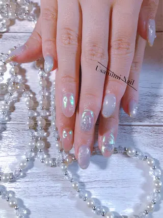 ミディアム ネイル USAMiMi 🐰💕のネイルデザイン