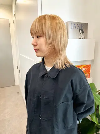 ミディアム Cinq所属・ハイライト🌟/ ボブ/豊田のヘアスタイル