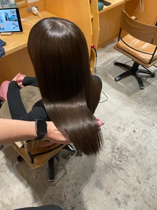 ロング カラー 《髪質改善✖️オリー ブ🧸》小嶋拓也のヘアスタイル