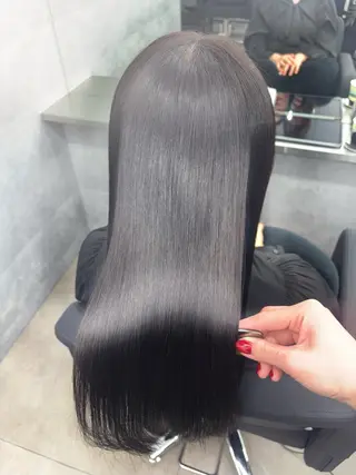 ロング カラー 髪質改善/韓国 ﾚｲﾔｰ/店長/原島のヘアスタイル