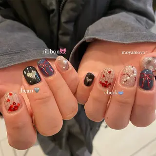 ネイル Allure小山店 アミのネイルデザイン