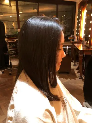 セミロング stylist YUTOのヘアスタイル