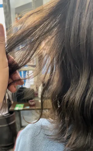 ミディアム カラー ヘアアレンジ 🌿美髪縮毛矯正 のプロ安川🌿のヘアスタイル