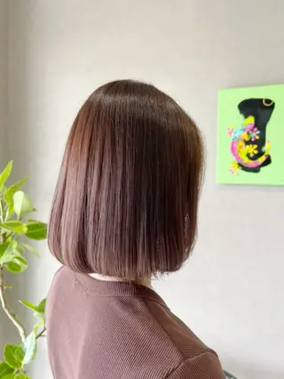 ミディアム カラー a keikaのヘアスタイル