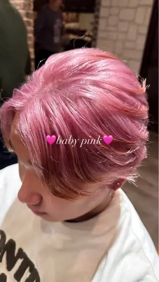 カラー オノ ソウイチロウ/ ブリーチ/パーマのヘアスタイル