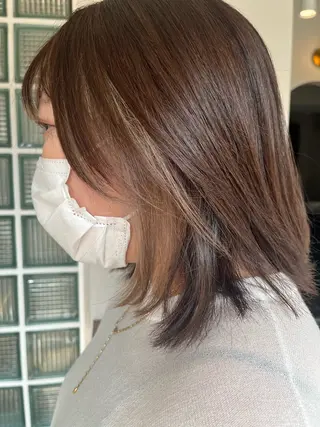 ミディアム 伊藤 俊平のヘアスタイル