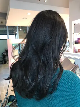 セミロング 所渉/韓国レイヤー /ウルフカットのヘアスタイル