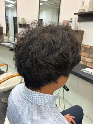 メンズ 平岡 万依のヘアスタイル
