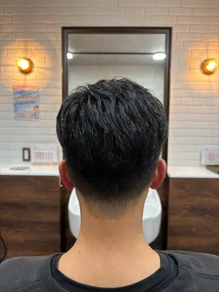 ショート メンズ 上田 美羽のヘアスタイル