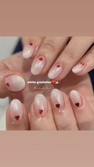 ネイル 🎀チーク/ちゅるん 🫧chisa🎀のネイルデザイン