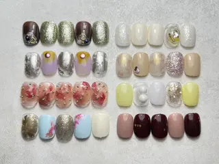 ネイル 隅田 花のネイルデザイン