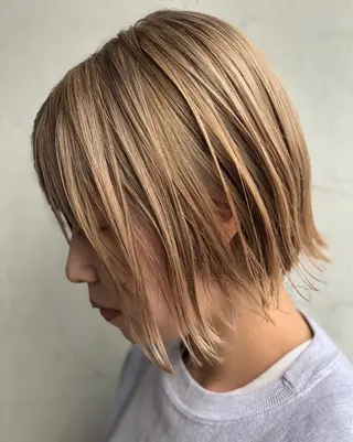 ショート uti所属・菊池 幹のヘアスタイル