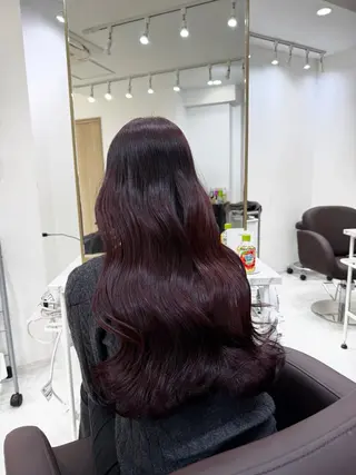 ロング カラー ヘアアレンジ 💗横浜美容室 💗HARUNAのヘアスタイル