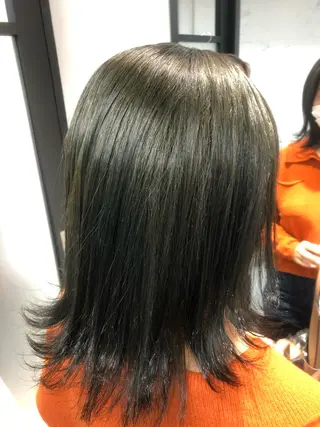 ミディアム カラー yuuna/ ハッシュカット🎀のヘアスタイル