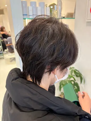ショート イシカワ ユウタのヘアスタイル