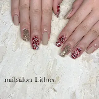 ネイル nailsalon Lithos所属・nailsalon Recontreのネイルデザイン