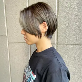ショート 平 一裕のヘアスタイル