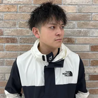 パーマ メンズカット／パーマ 牛尾丈のヘアスタイル