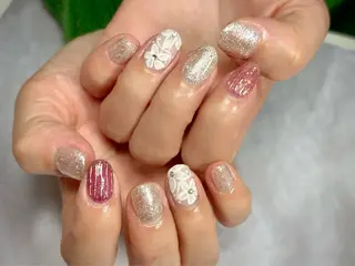 ネイル BURGUNDY uchikoshiのネイルデザイン