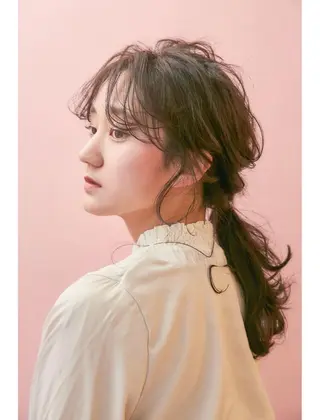 ロング ヘアアレンジ JILL ユキのヘアスタイル