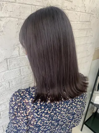 セミロング カラー エクステ＆艶カラー 🎀YURINA🎀のヘアスタイル