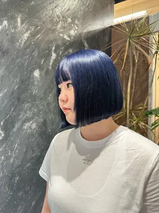 ショート カラー salowin原宿iori所属・💋ハイトーンデザイ ンヘア💋A'nyuのヘアスタイル