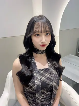 ロング カラー 🩷韓国ヘア/ヨシン モリ🩷Maikaのヘアスタイル