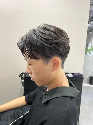 ショート パーマ メンズ a keikaのヘアスタイル