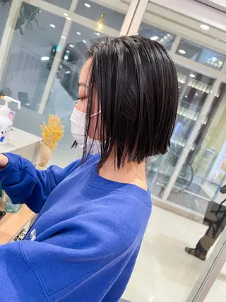 ショート カラー 韓国風スタイル 🍓MIZUKI🍓のヘアスタイル