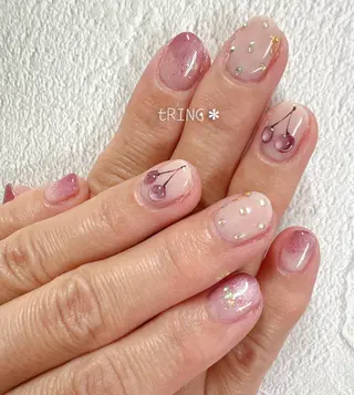 ネイル tRING＊ しいの木台のネイルデザイン