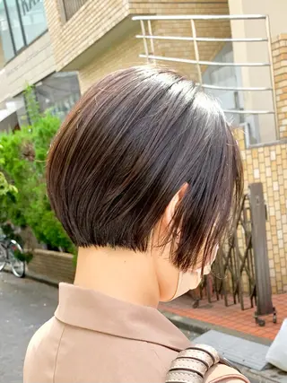 ショート 髪質改善/縮毛矯正/ 艶カラー/内山翔太のヘアスタイル