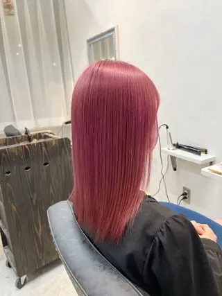 カラー 佐竹 渚のヘアスタイル