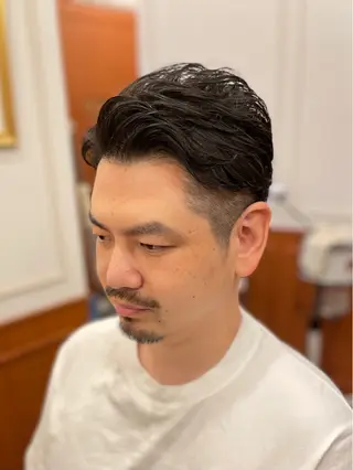 ショート カラー メンズ 【24時まで営業✨】 吉本 成樹のヘアスタイル